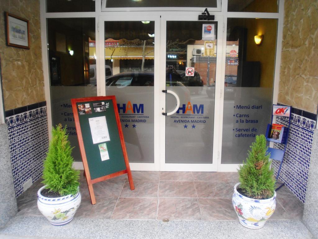 Hostal Restaurante Avenida De Madrid Τεράσα Εξωτερικό φωτογραφία